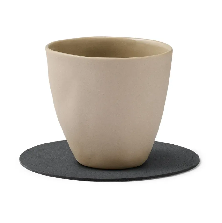 Cloud-Nupo onderzetter (glazen) keerbaar circle 1 St., antraciet-pastellgroen