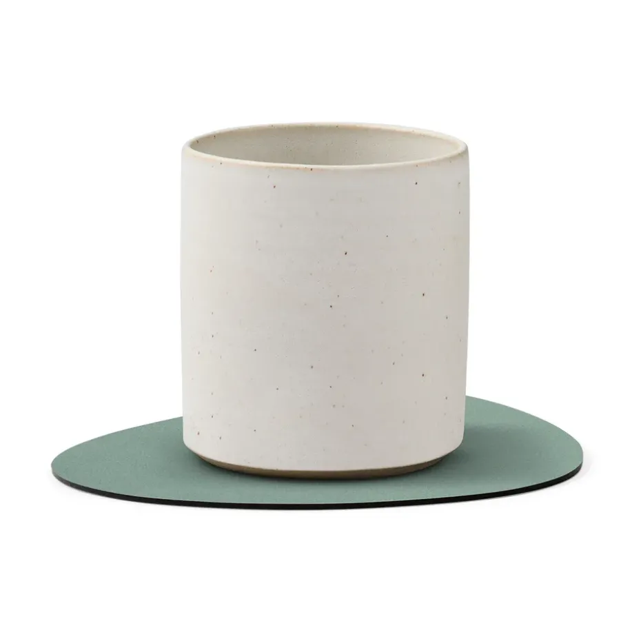 Cloud-Nupo onderzetter (glazen) keerbaar curve 1 St., antraciet-pastelgroen