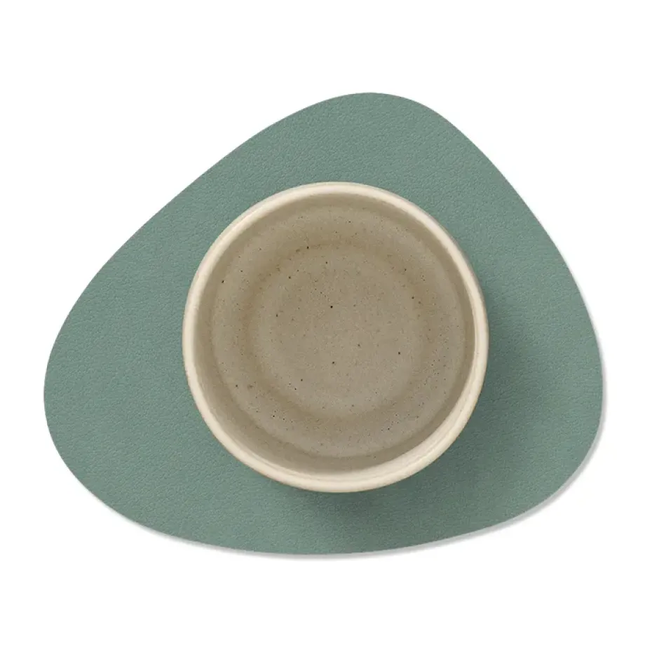 Cloud-Nupo onderzetter (glazen) keerbaar curve 1 St., antraciet-pastelgroen