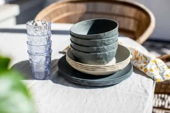 Club Göteborg servies 16-delig biocirk thermoplast, Multi