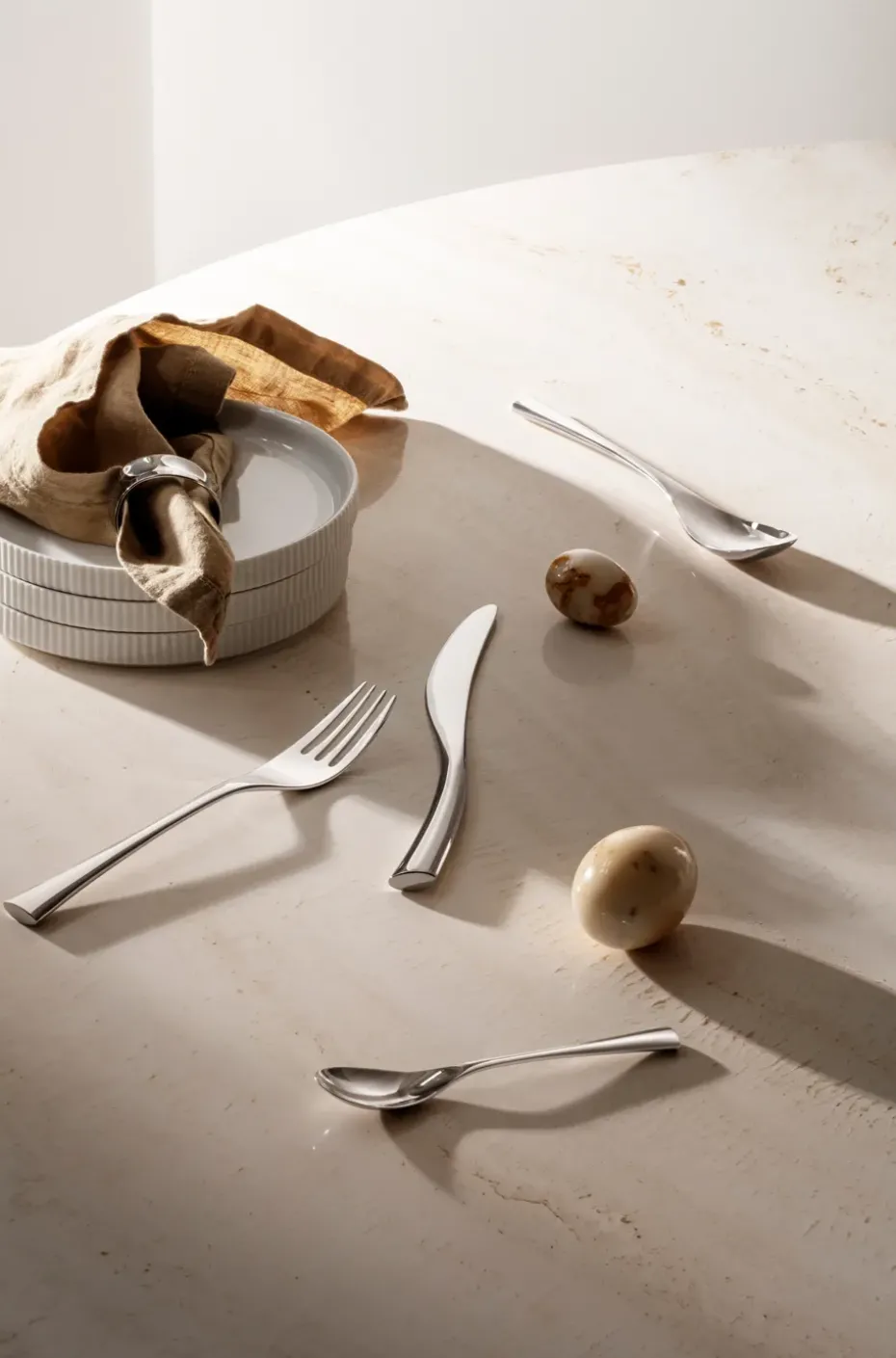 Cobra eetlepel, Roestvrij staal