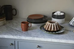 Coffee & More bord 27 cm, Groen