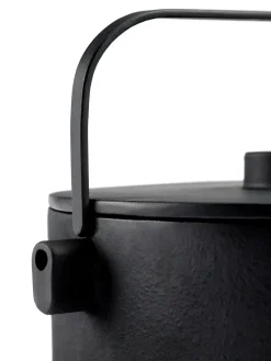 Collage theekan gietijzer 1,2 l, Black