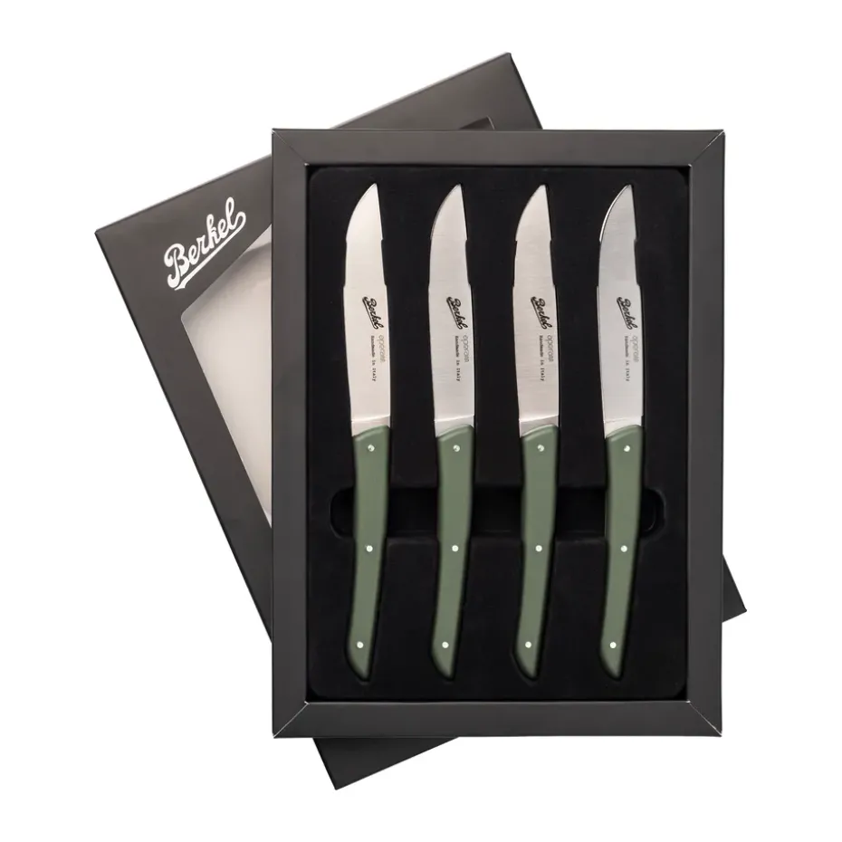 Color vleesmes 4-pack 11 cm, Olive Green