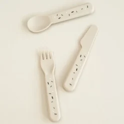 Confetti foodie bestekset 3-delig, Sand