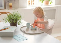 Confetti kinderservies 3-delig, Blauw