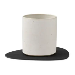 Corduroy onderzetter curve, Black