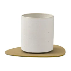 Corduroy onderzetter curve, Khaki