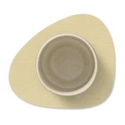 Corduroy onderzetter curve, Lemon Sorbet