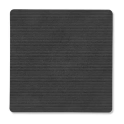 Corduroy onderzetter square, Black