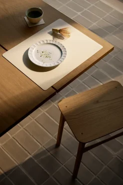 Corduroy onderzetter square, Vanilla