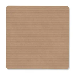 Corduroy onderzetter square, Nougat