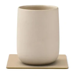 Corduroy onderzetter square, Sand