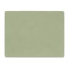 Corduroy placemat square L, Olive Green