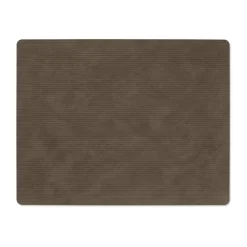 Corduroy placemat square L, Caviar