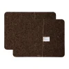 Cork placemat 30x40 cm 2-pack, Smoked