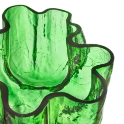 Crackle kom 10,5 cm, Groen