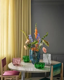 Crackle kom 10,5 cm, Groen