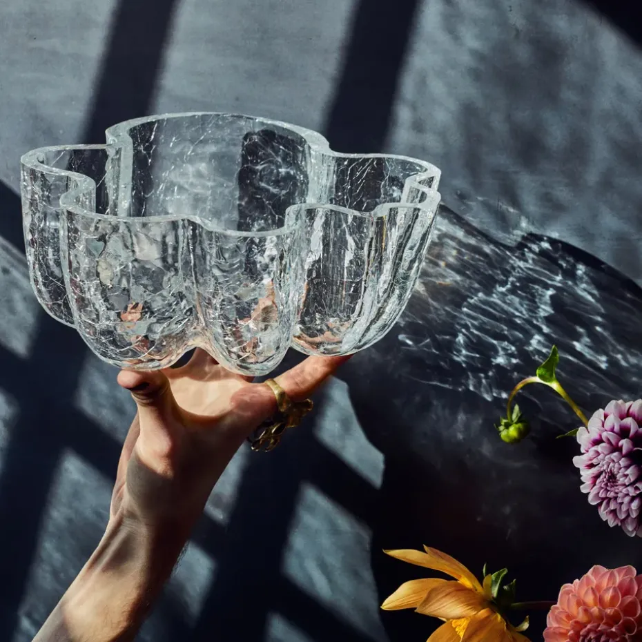 Crackle kom 10,5 cm, Helder