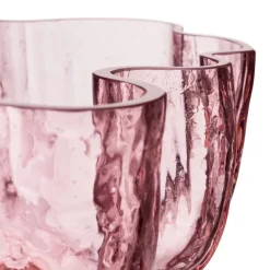 Crackle kom 10,5 cm, Roze