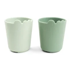 Croco kiddish minibeker 10 cl 2-pack, Green