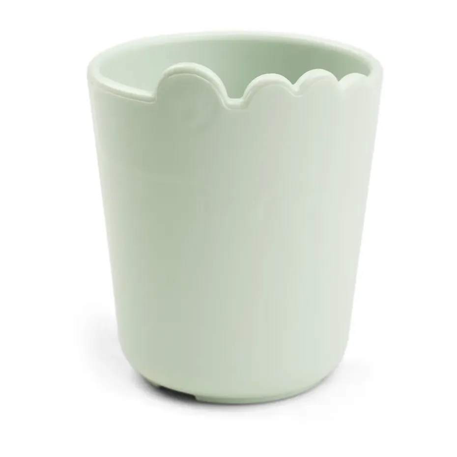 Croco kiddish minibeker 10 cl 2-pack, Green