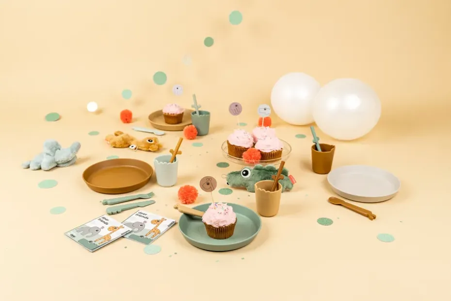 Croco kiddish minibeker 10 cl 2-pack, Green