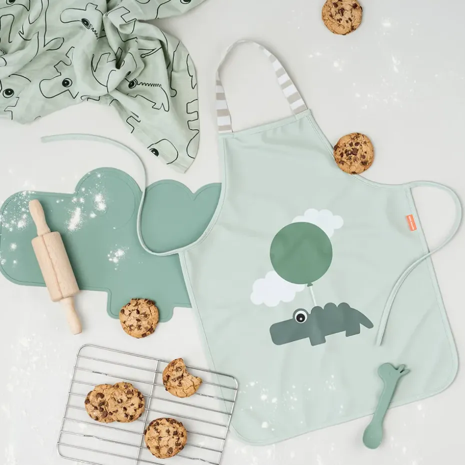 Croco placemat 23x54 cm, Groen