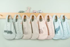 Croco slabbetje met klittenband 2-pack, Green