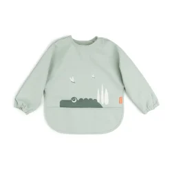 Croco slabbetje met mouw, Groen