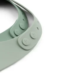 Croco slabbetje 2-pack, Groen