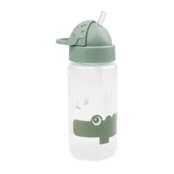 Croco-fles met rietje, Green