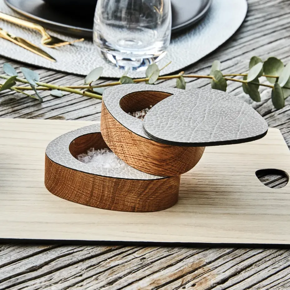 Curve zout & peperset 2-pack, Natuur-antracietgrijs