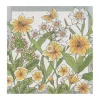 Daffodil stoffen servet 35x35 cm, Geel