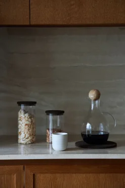 Dante pannenonderzetters van kurk 2-pack, Bruin