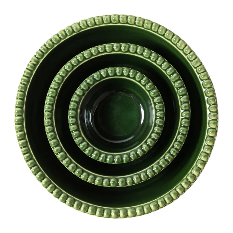 Daria kom Ø23 cm aardewerk, Moss