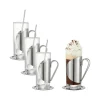 Darry irish coffee set, Glas-roestvrij staal