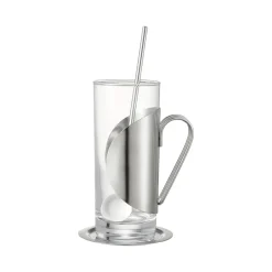 Darry irish coffee set, Glas-roestvrij staal