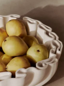 Dedali schaal Ø34,5 cm, Off-white