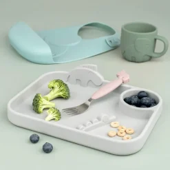 Deer Friends Easy-grip bestekset 3-delig, Powder