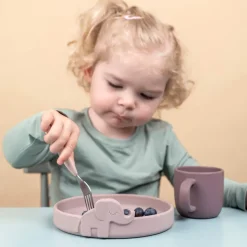 Deer Friends Easy-grip bestekset 3-delig, Powder