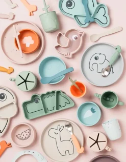 Deer Friends Easy-grip bestekset 3-delig, Powder