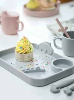 Deer Friends Easy-grip bestekset 3-delig, Grey