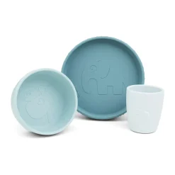 Deer Friends Stick&Stay kinderservies 3-delig, Blue