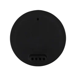 Design Letters deksel voor tritaanglas, Zwart