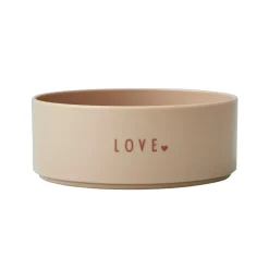 Design Letters favoriete kom mini, Love (beige)