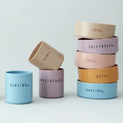 Design Letters favoriete kom mini, Love (beige)