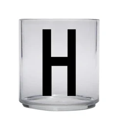 Design Letters Kids glas, H