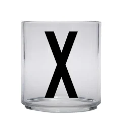 Design Letters Kids glas, X