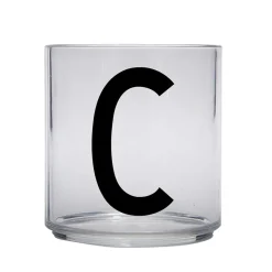 Design Letters Kids glas, C